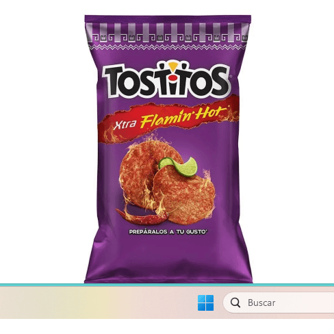 TOSTITOS FLAMING GRANDES