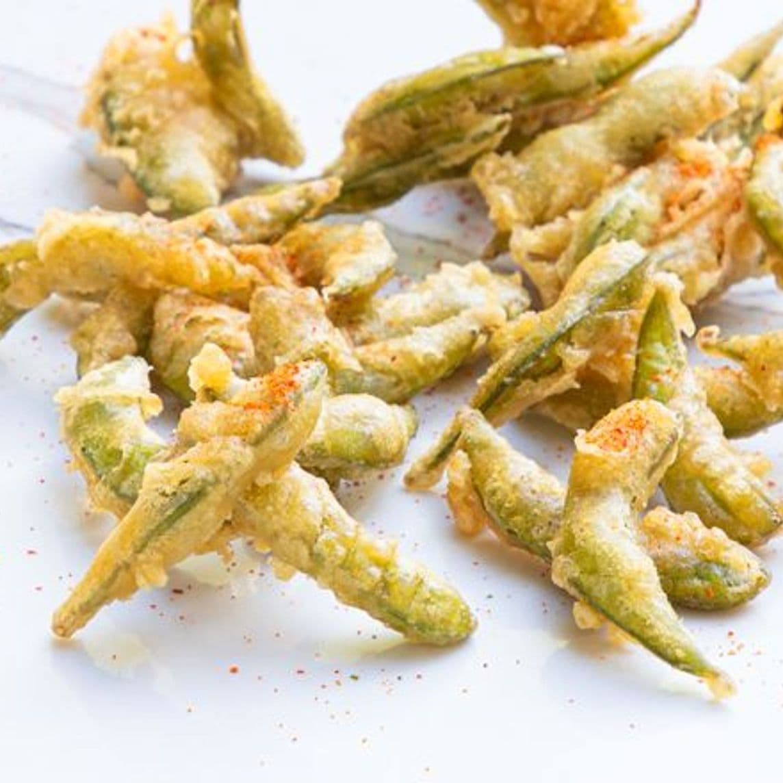 Edamames tempurizados