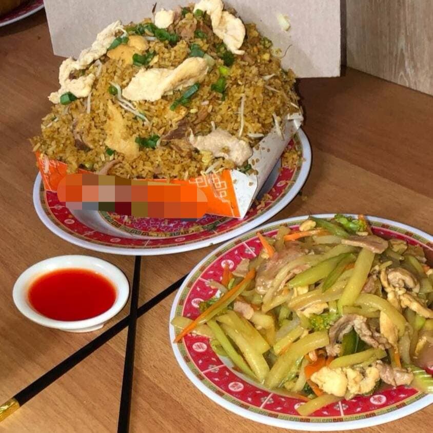 Arroz Especial + Chop Suey MEGA