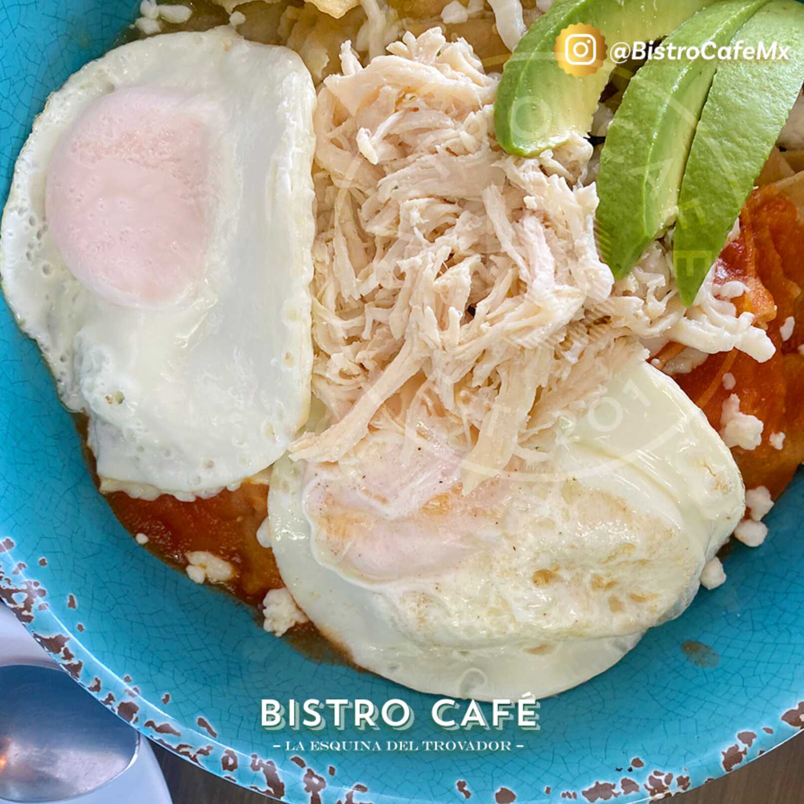 Chilaquiles con Pollo