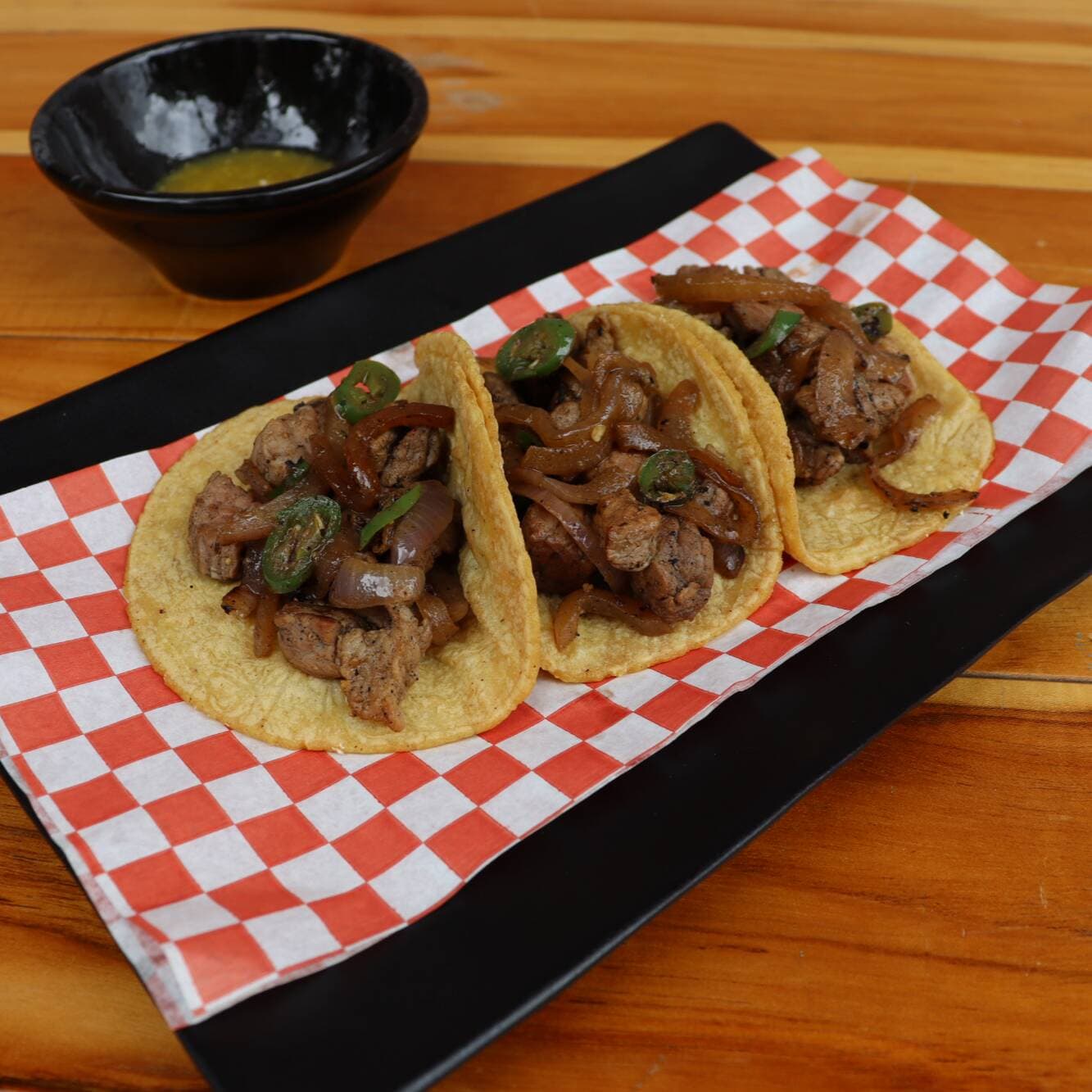 Combo 3 Tacos de Arrachera y Coca