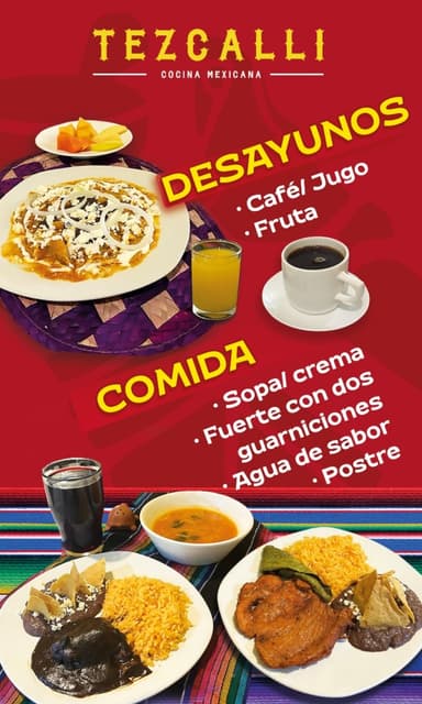 Paquete de desayuno