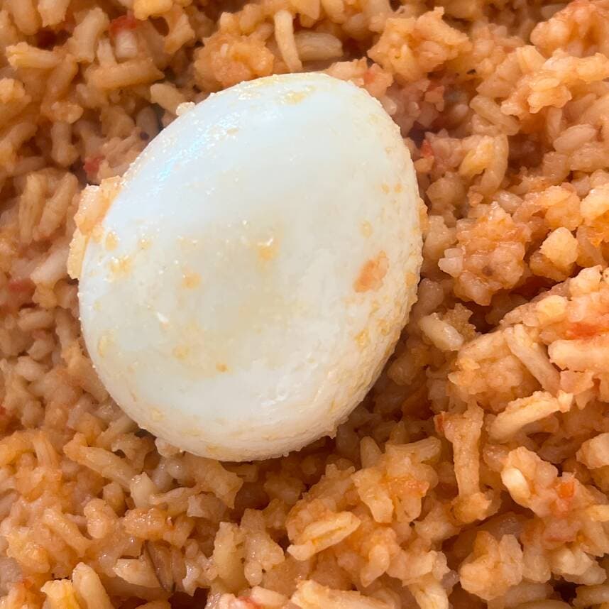 Taco de Huevo Hervido