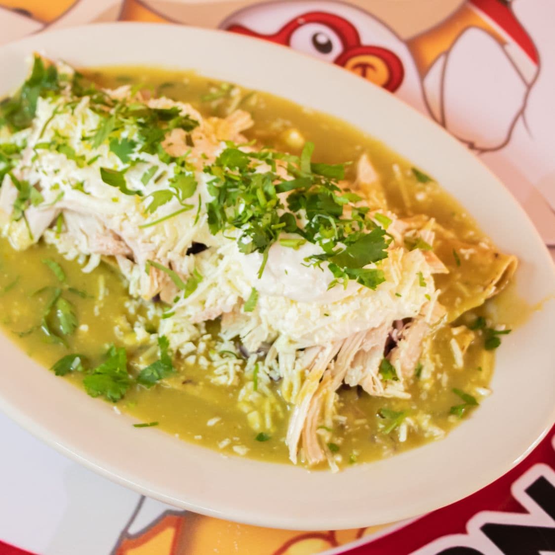 Enchiladas Verdes