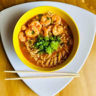 Ramen Con Camarón