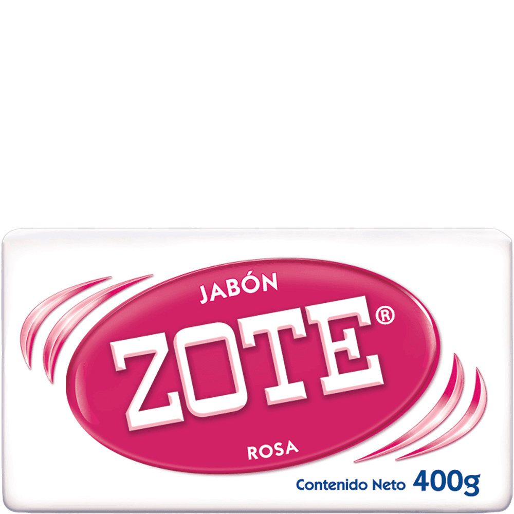 JABON ROSA PIEZA ZOTE 400 GR BOLSA