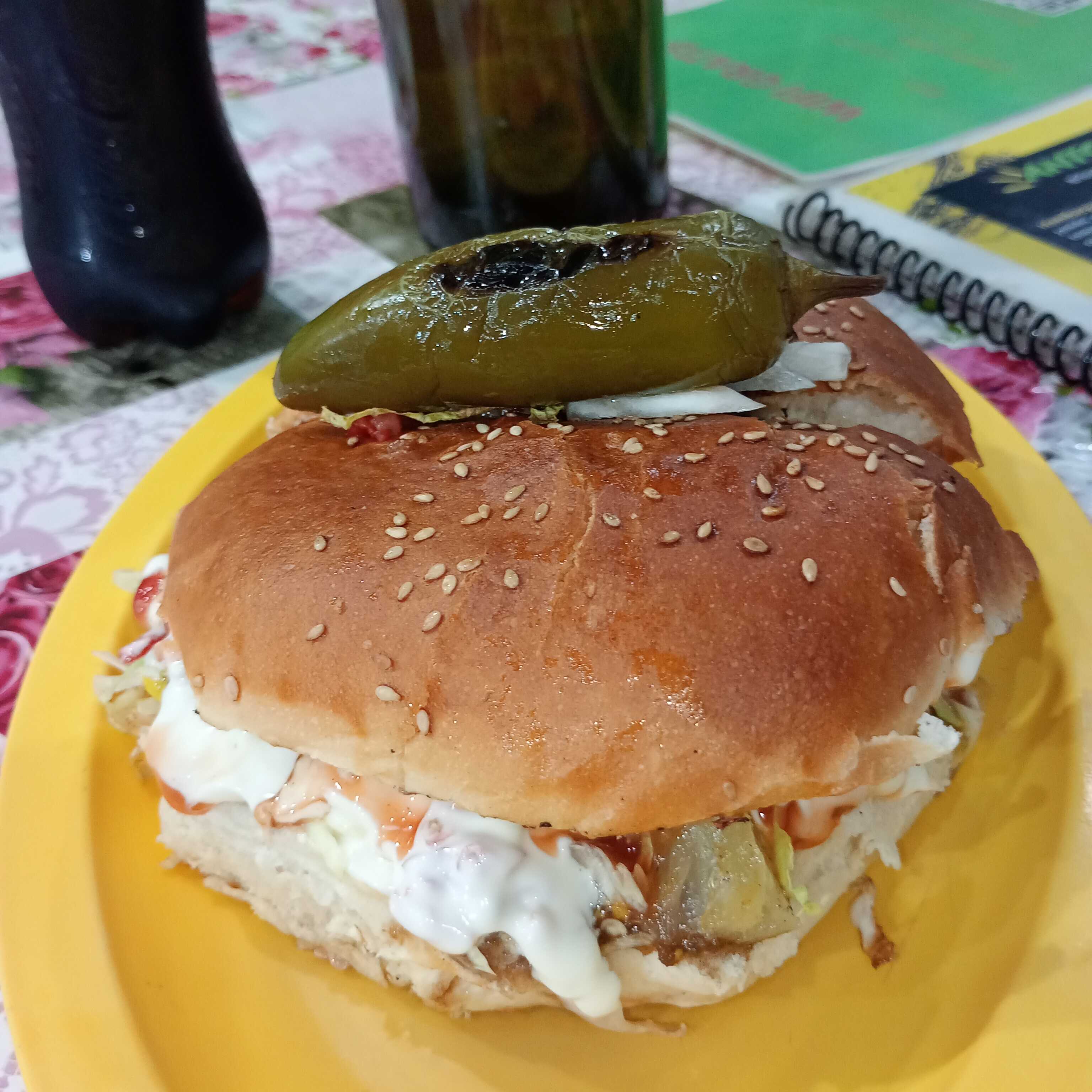 HAMBURGUESA SENCILLA