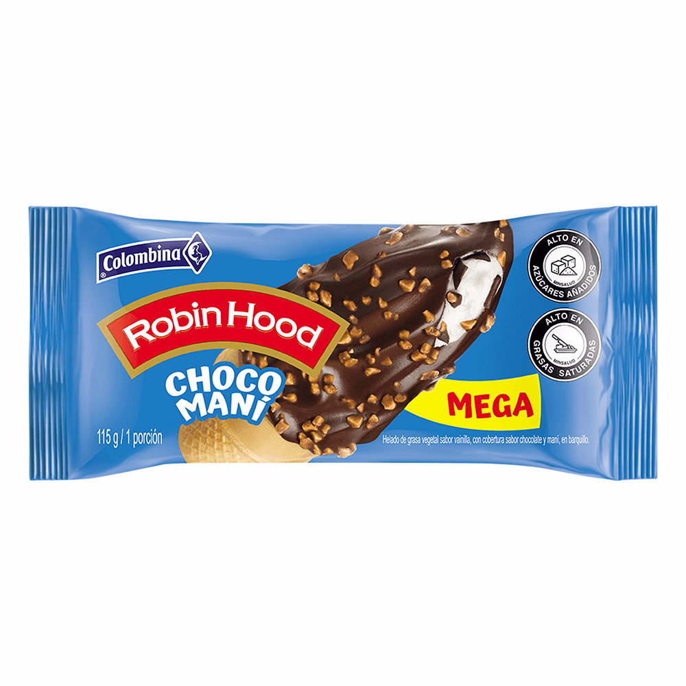 Helado Cono Choco Mani