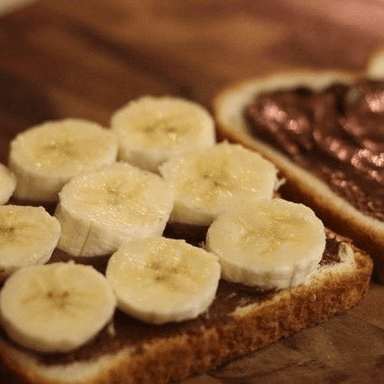 Club Sandwichito Platano Nutella