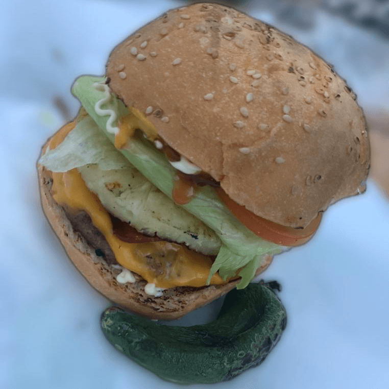 Hamburguesa Hawaiana