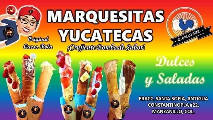 MARQUESITAS YUCATECAS EL GALLO AZUL