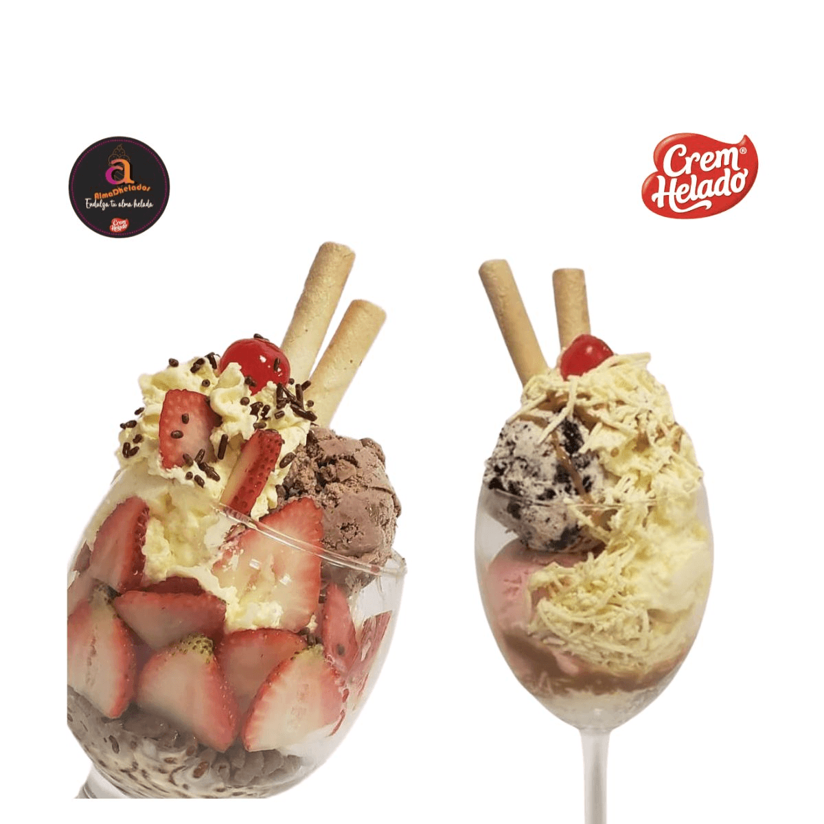 Anhelo de Fresas + Nuestra Quesuda Helada