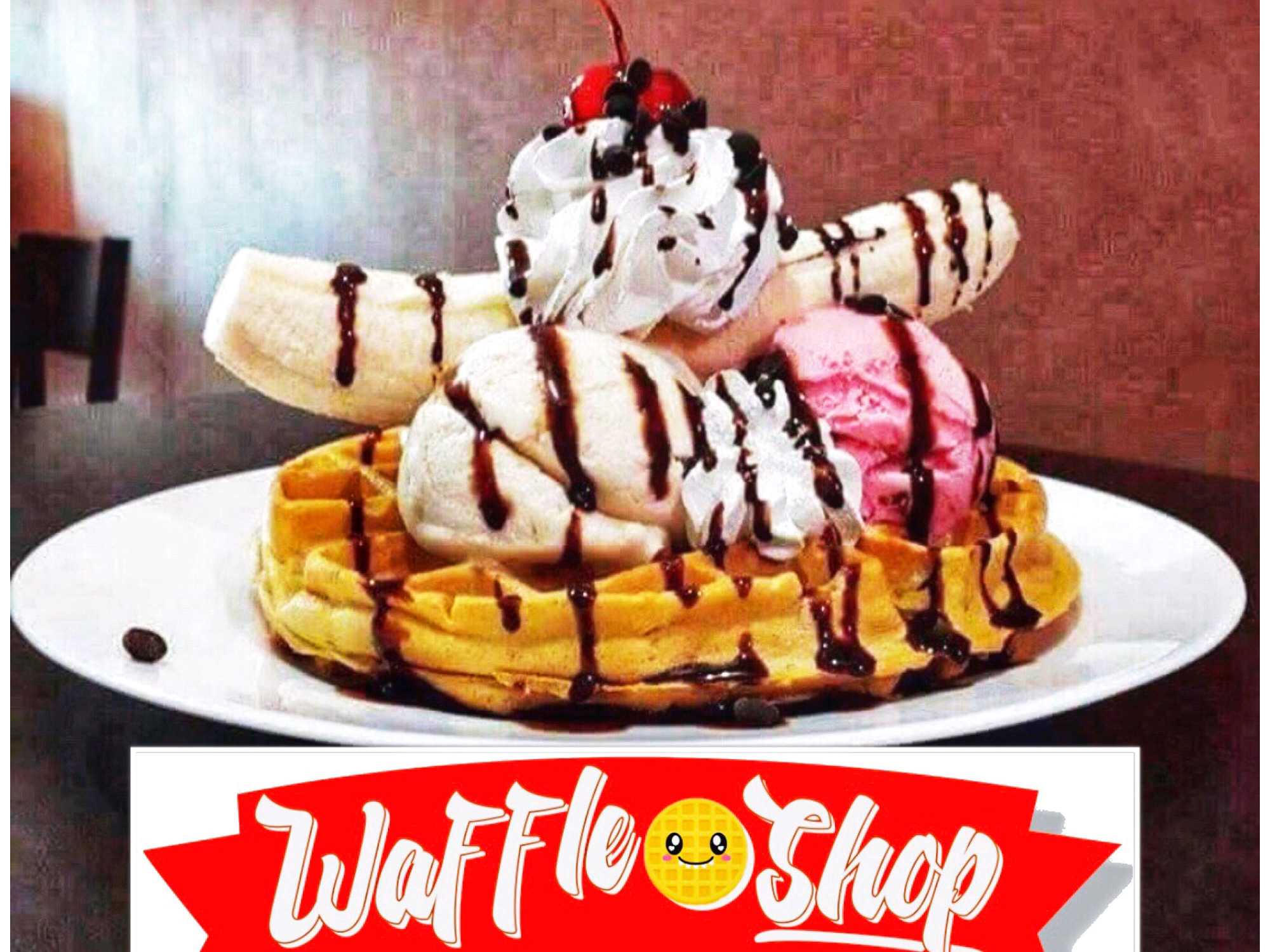 Banana Waffle Split
