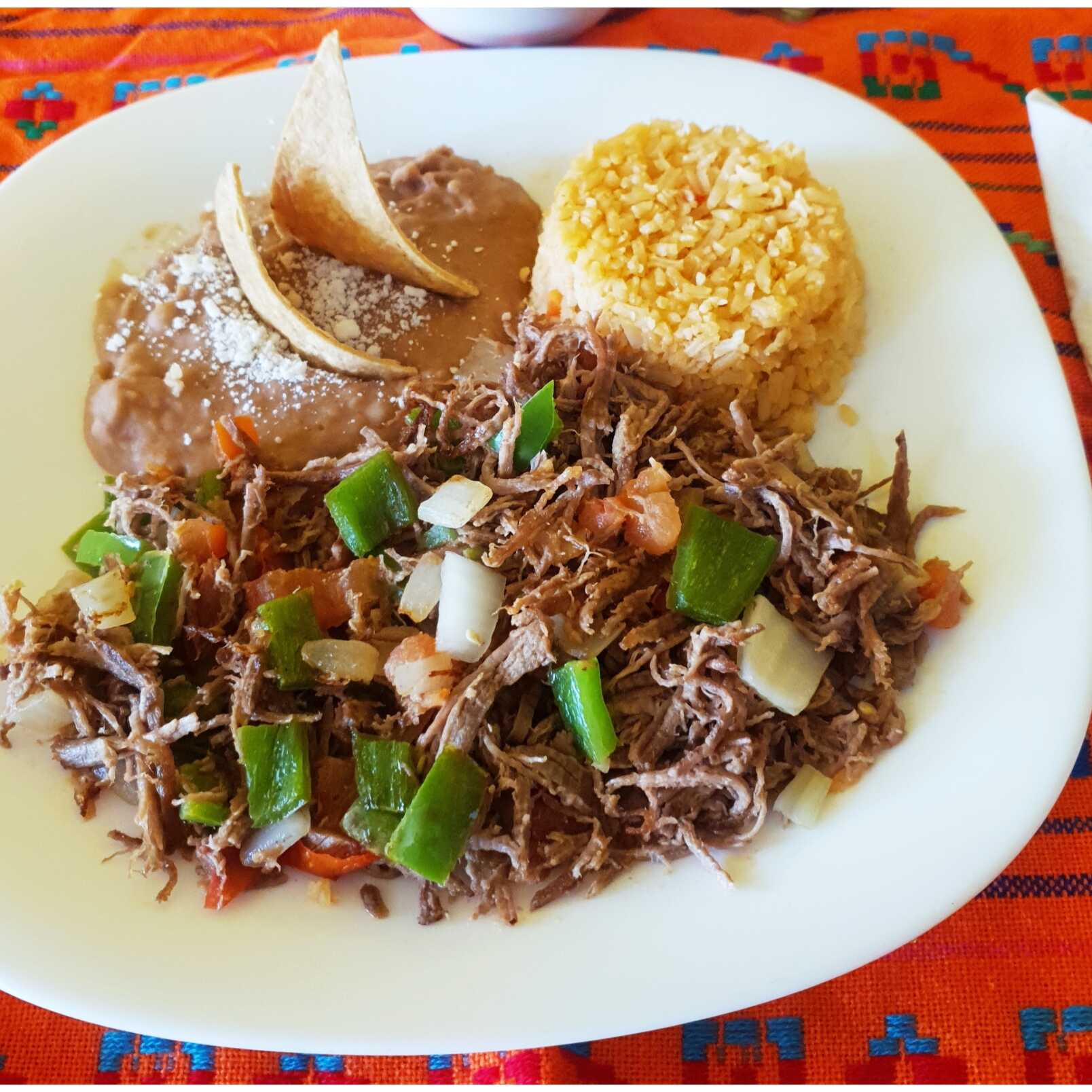 Machaca con Verduras