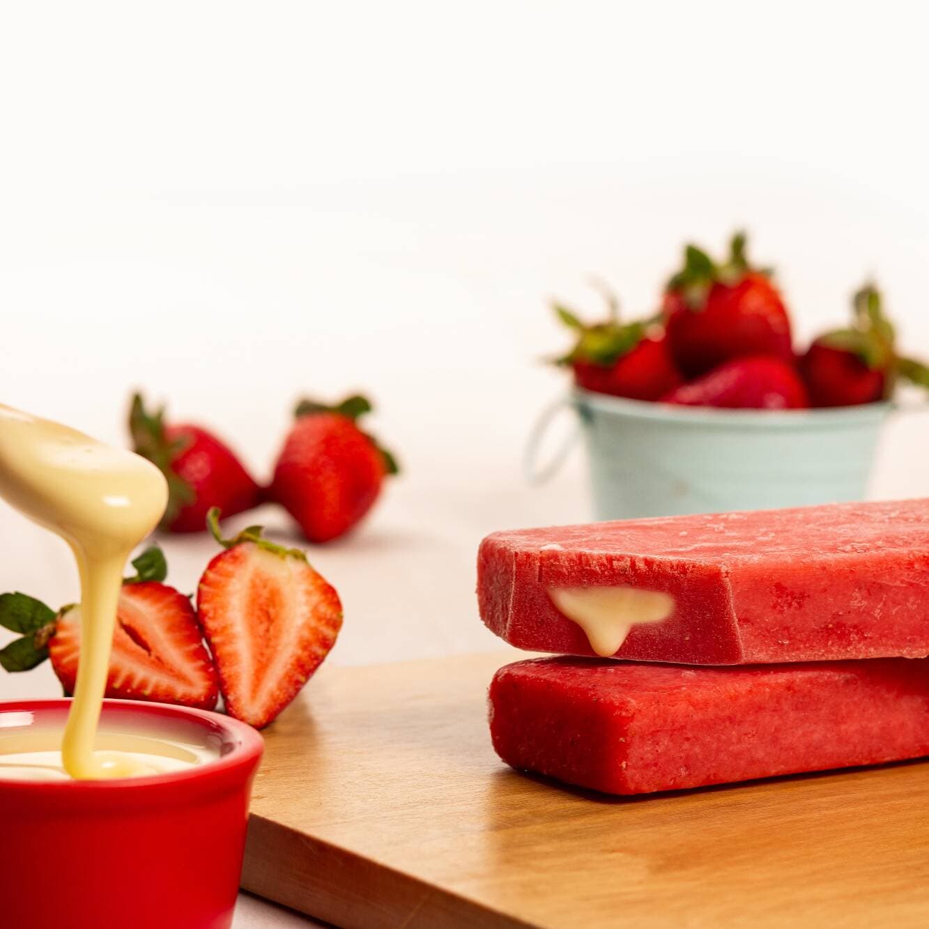 Paleta de Fresa Condesa