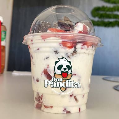 Fresas con crema