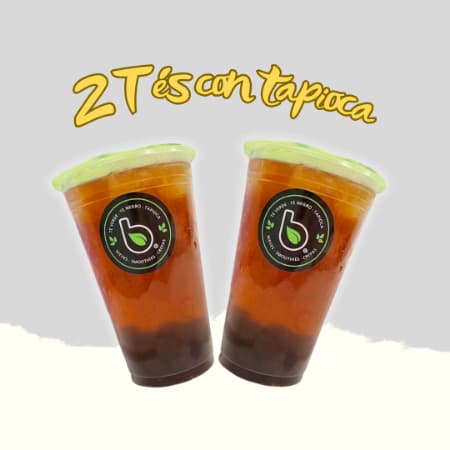 2 Tés de Tapioca