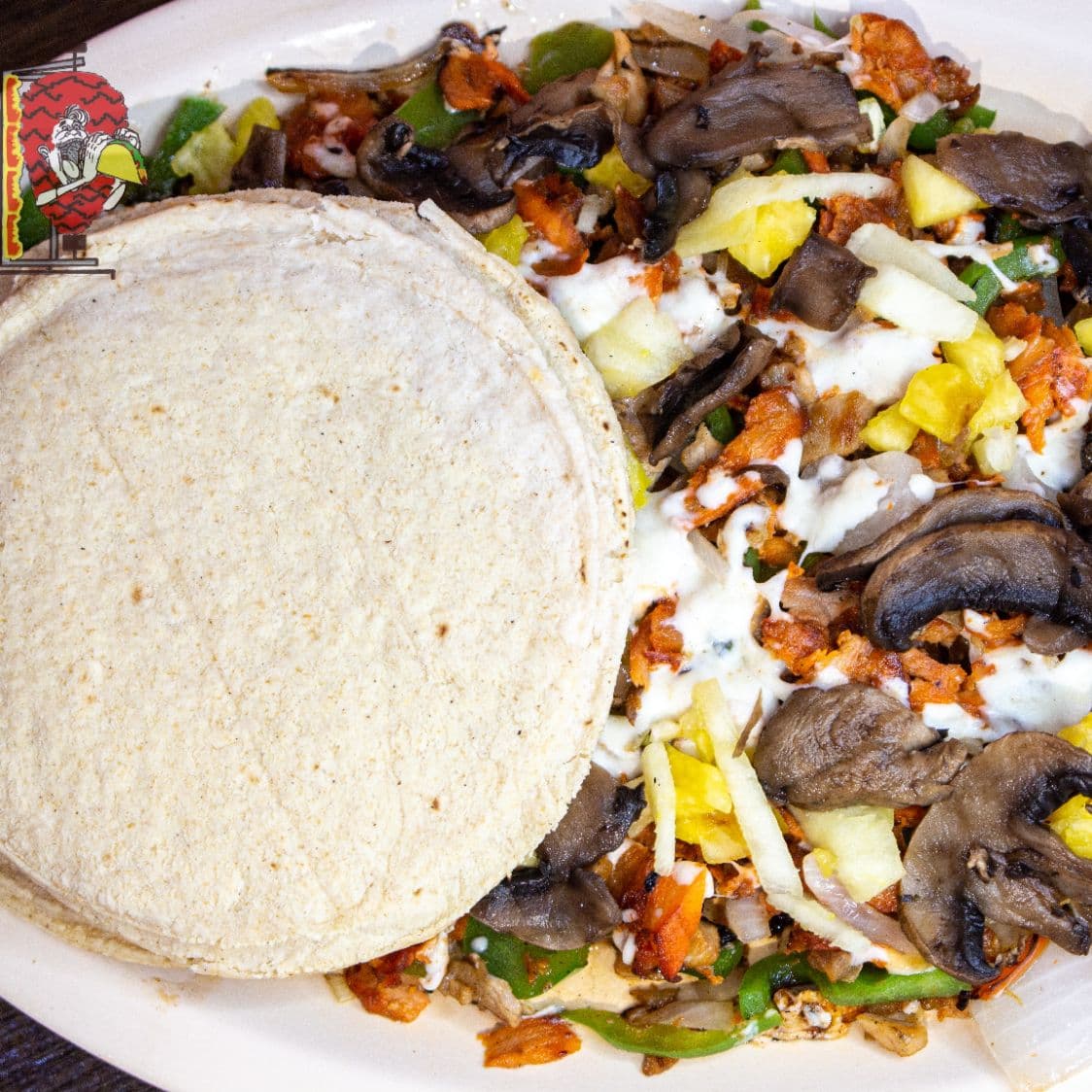 Alambre vegetariana