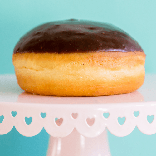 Boston Cream Filled Donut