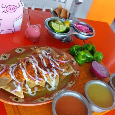 Chilaquiles Verdes Habanero .
