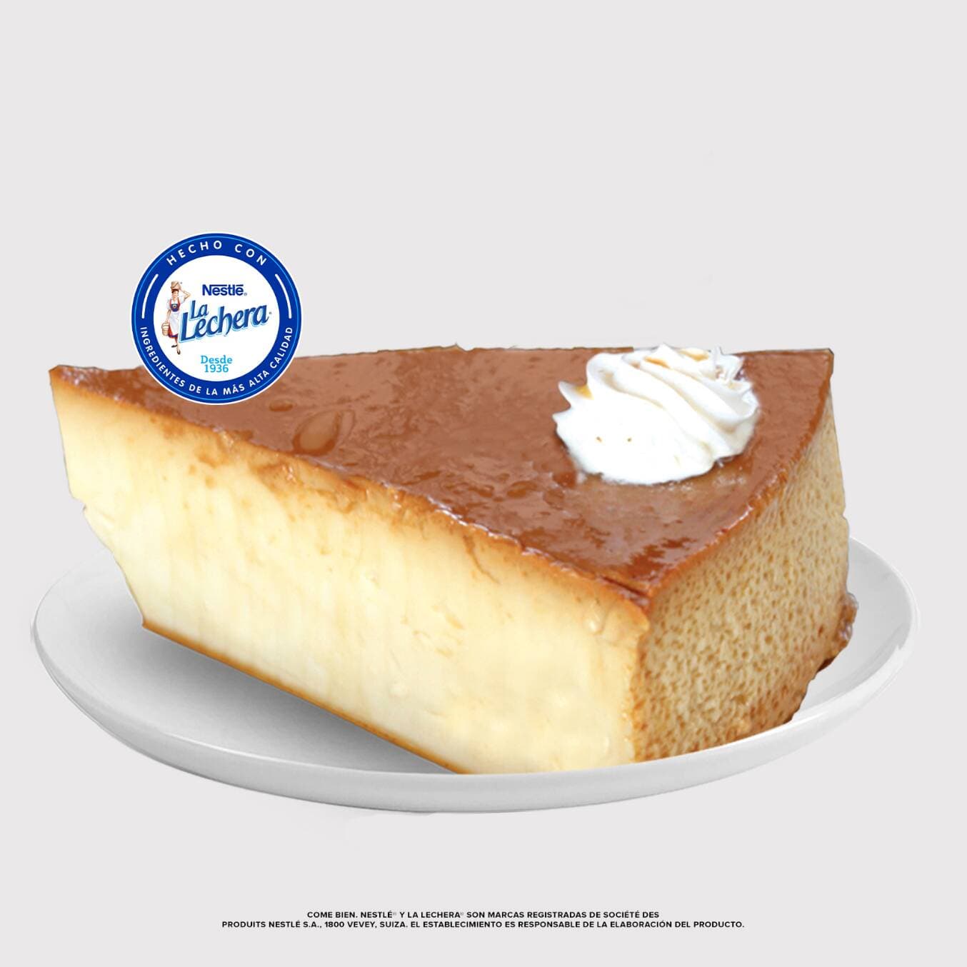 Flan Panamá Rebanada
