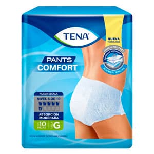 ROPA INT DESECH TENA COMFORT GDE 10 PZA