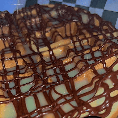 Waffle nutella lechera