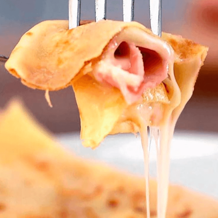 Crepa Jamon con Manchego