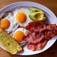 Huevos con Tocino