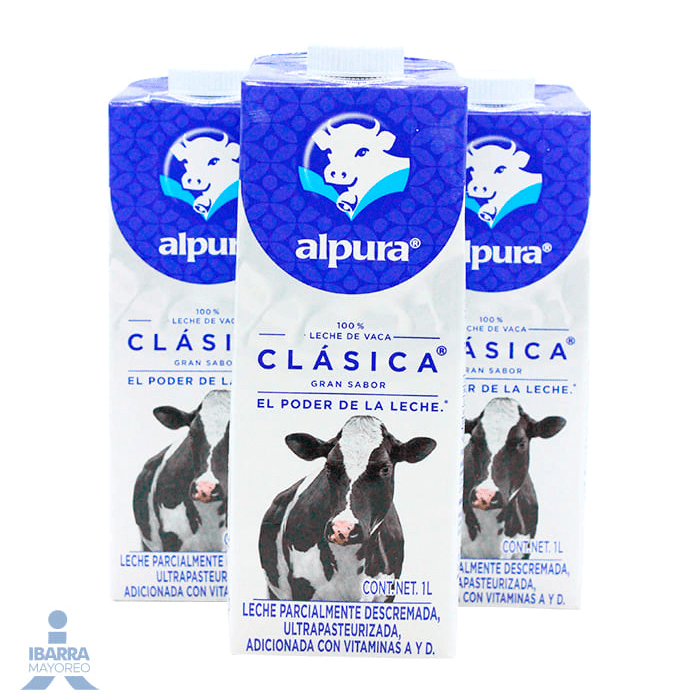 Leche Entera Alpura 250ml.