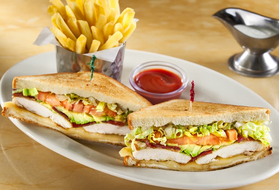 Grilled Chicken & Avocado Club