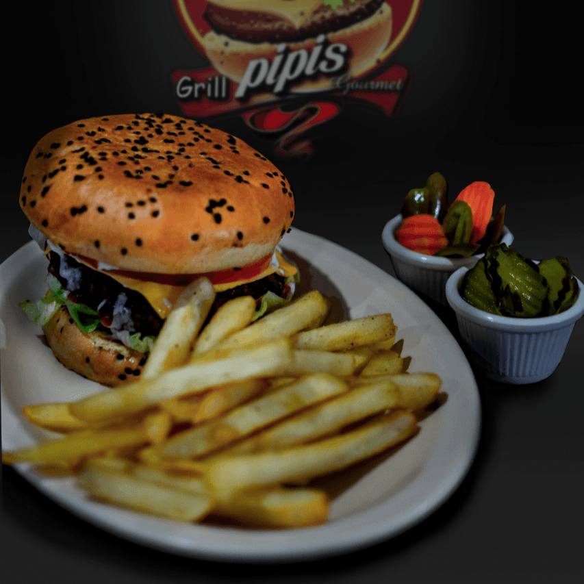 Combo-Hamburguesa Sencilla+Refresco