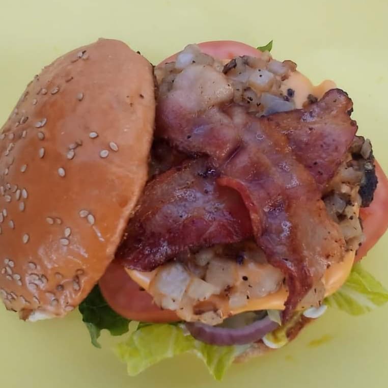 Hamburguesa De Tocino