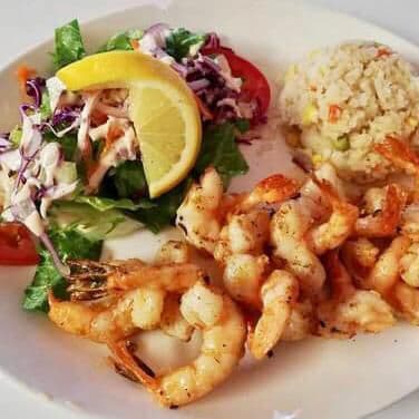 Camarones a la mantequilla
