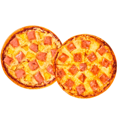 2 Pizzas Familiares Americana