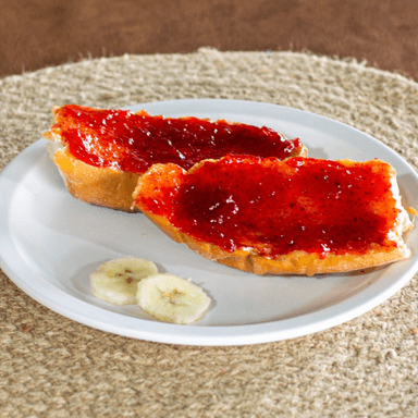 Molletes de mermelada, 250 g