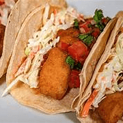 Taco de Filete De Pescado Empanizado