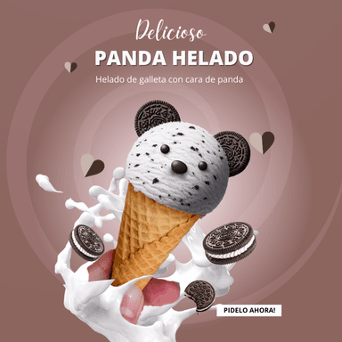 Panda-Helado