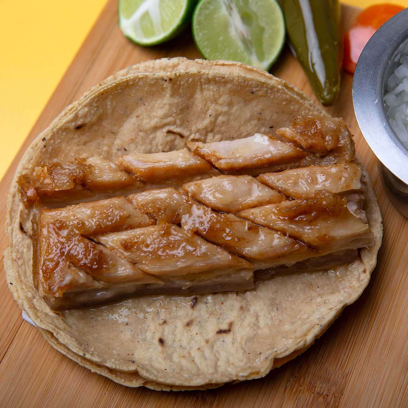 Taco de Barriga en Trozo