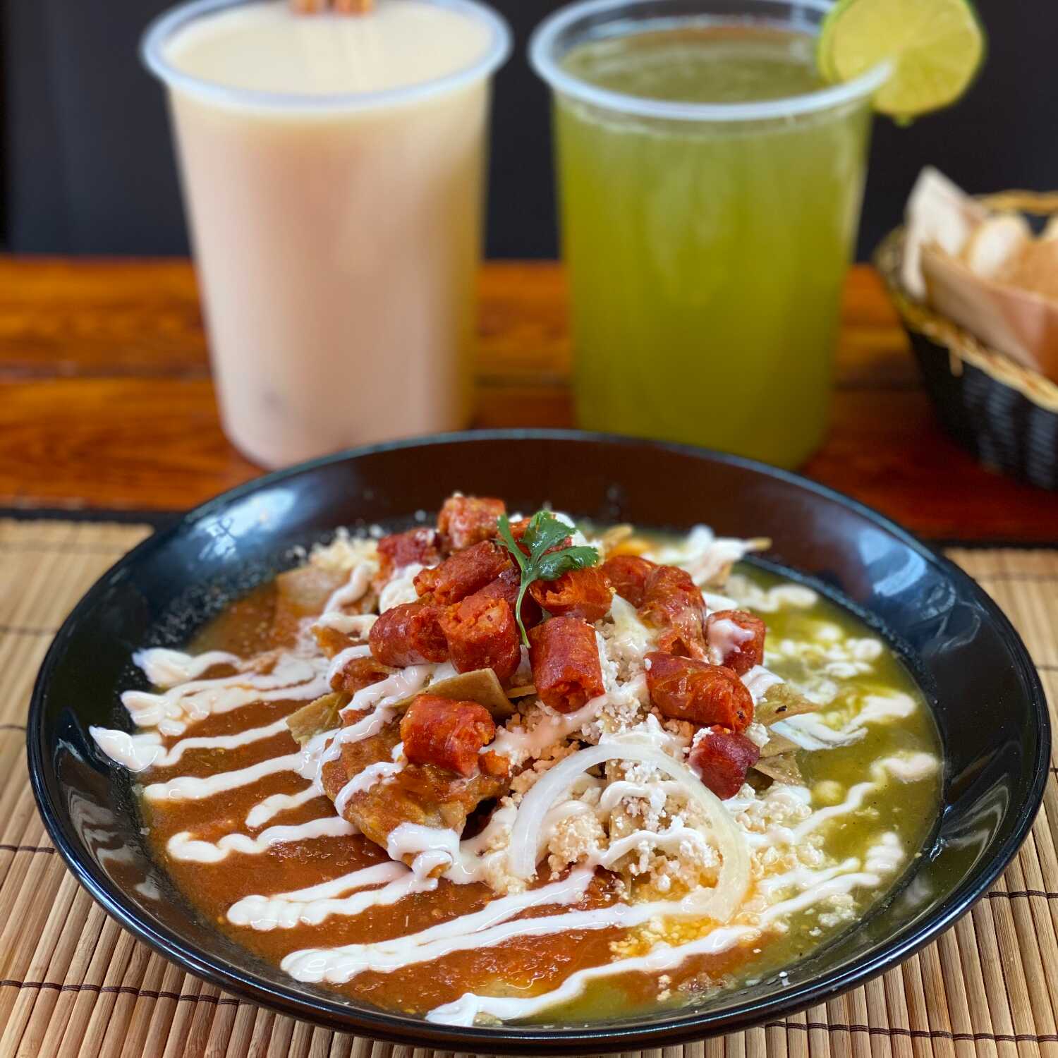 Chilaquiles con Chistorra