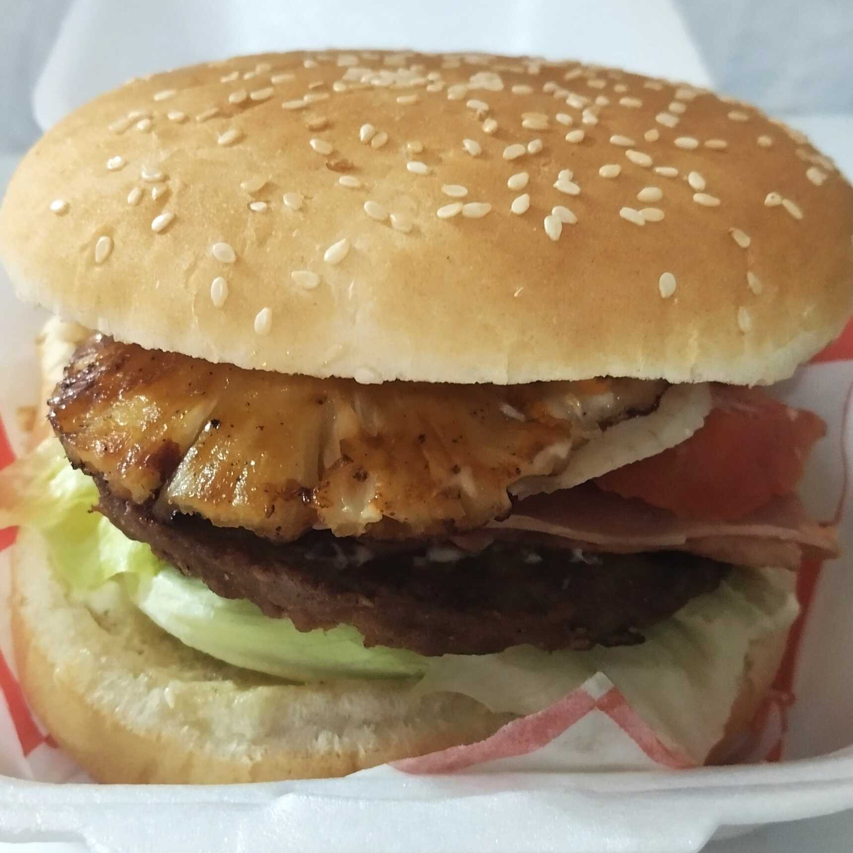 Hamburguesa Hawaiana