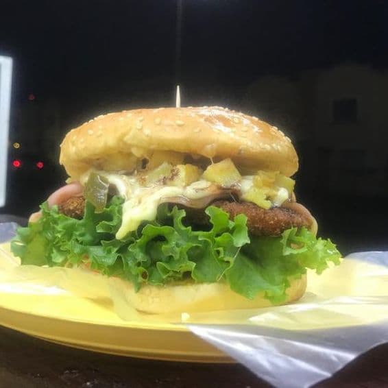 Hamburguesa Hawaiana
