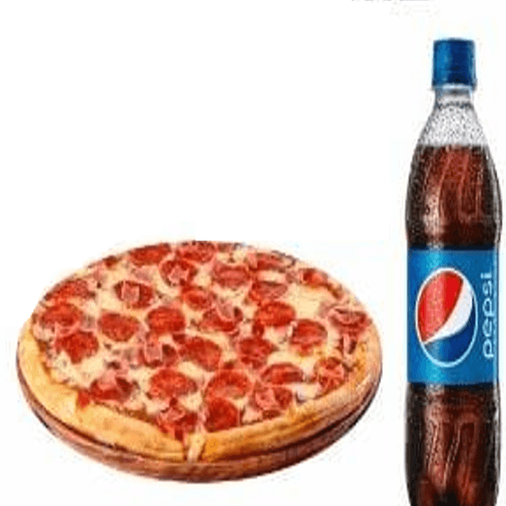 Pizza Personal más Pepsi 355 ml
