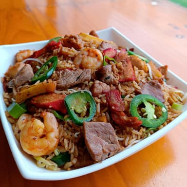 Arroz jalapeño