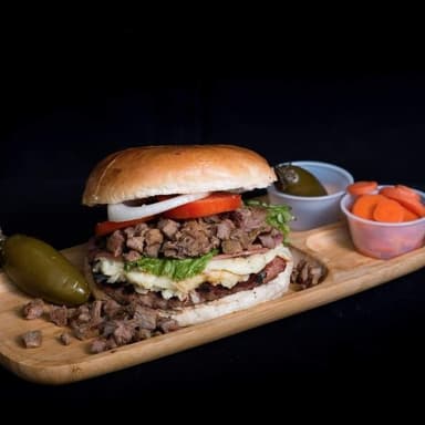 Burguer con Asada