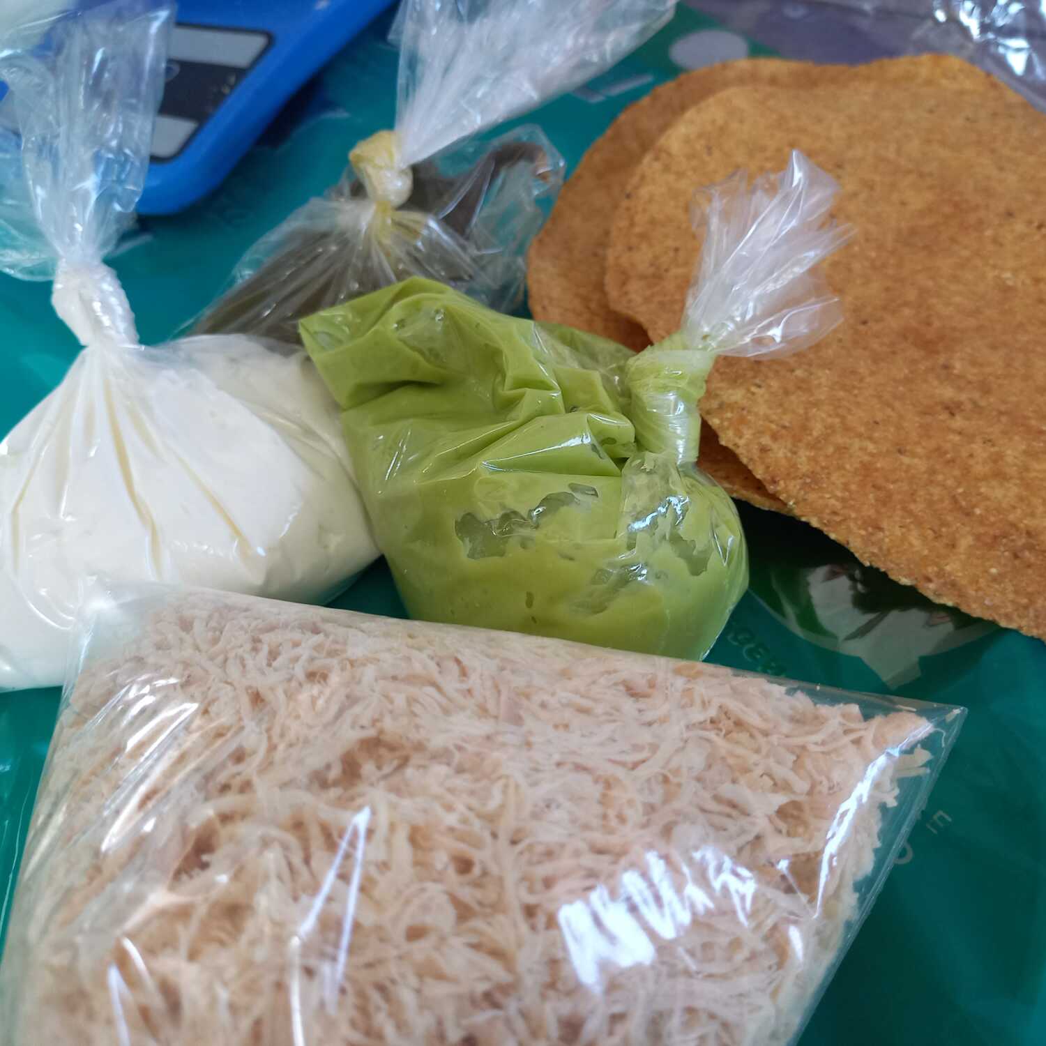 Tostada divorciada