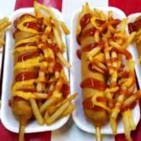 Banderilla con Papas a la Francesa