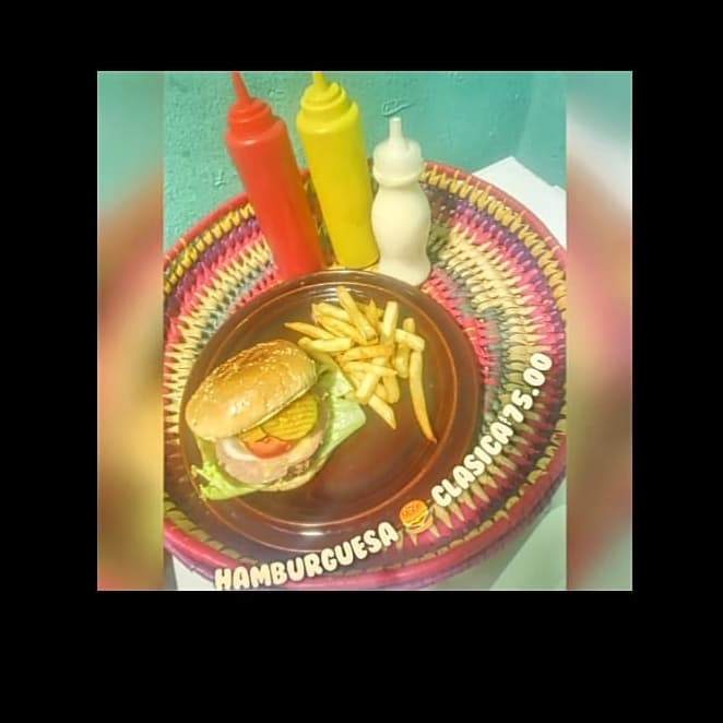 Hamburguesa clásica