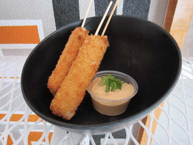 Kushiage de queso