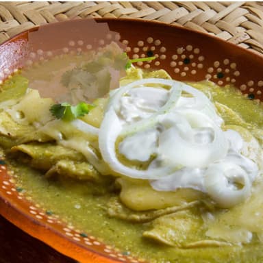 Enchiladas Verdes